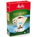 Melitta Filtertüten Gourmet Mild 1x4, Größe 4, braun, 80 Stück