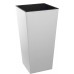 PLASTKON In- & Outdoor Blumentopf Elise 20 cm weiß glänzend
