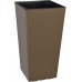 PLASTKON In- & Outdoor Blumentopf Elise 30 cm taupe glänzend