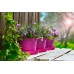 PLASTKON Blumentopf Campanula 15 cm terrakotta