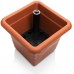PLASTKON Bewässerungssystem Blumentopf Quattro Aqua Pro 50 cm terrakotta