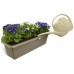PLASTKON Bewässerungssystem Blumenkasten Smart System Gardenie 40 cm gelb