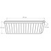PLASTKON Blumenkasten Trend 40 cm braun