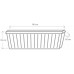 PLASTKON Blumenkasten Trend 80 cm braun