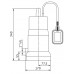 WILO Initial Drain 10.7 Tauchschlammpumpe mit Float switch 4168021