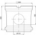 ACO Drain Aufsatzkasten 28,5 x 28,5 x 25 cm für Hofablauf 02716