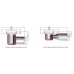 ACO ShowerDrain C-Line Rinnenkörper gerade 1085 x 92 mm 408719