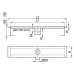 ACO ShowerDrain E-Line 1200 ohne Rost 9010.55.37