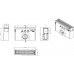 ACO Self Euroline 2.0 Einlaufkasten 0,5 m, DN 110, mit Gussrost B125 3003710