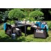 ALLIBERT CORFU FIESTA Lounge Set, weiß/grau 17198008