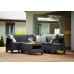 ALLIBERT CORFU RELAX Lounge-Set, graphit/grau 17202123