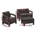 ALLIBERT CORFU Lounge-Set, graphit/grau 17197361