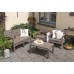 ALLIBERT DELANO Lounge Set, graphit/grau 17201088