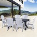 ALLIBERT SANTORINI Gartensessel hell grau 17180012