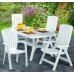 ALLIBERT SANTORINI Gartensessel hell grau 17180012