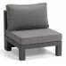 ALLIBERT NEVADA LOW Loungeset, graphit/grau 17193926