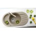 ALVEUS NIAGARA 50 Granitspüle, 780 x 435 mm, weiß 1125011