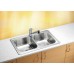 ALVEUS ELEGANT 40 Edelstahlspüle, 810 x 510 mm, Satin 1009383