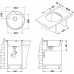 ALVEUS FORM 30 Edelstahlspüle, 510 mm, T. 155 mm, Leinen 1082546