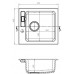 ALVEUS VICTORIA 20 Granitspüle, 430 x 474 mm, beige
