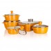 BANQUET GOURMET Ceramia Topf mit Keramikoberfläche, 20 x 8,5 cm 40SB20AC