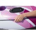 BESTWAY Hydro-Force Rapid Rider Schwimmring Pink mit Rückenlehne 122 x 48,5 cm 43953