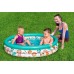BESTWAY Safari Pals Planschbecken 122 x 25 cm 51226