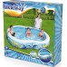 BESTWAY Family Pool Sea Ground, 262 x 157 x 46 cm 54118