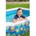 BESTWAY Family Pool Happy Flora, 229 x 152 x 56 cm, eckig 54120