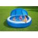 BESTWAY Family Pool mit UV Careful Sonnenschutzdach, 241 x 140 cm 54337