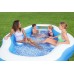 BESTWAY Splash View Family Pool mit Seitenfenster, 270 x 198 x 51 cm 54409