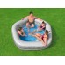 BESTWAY TruPrint Family Pool 213 x 206 x 53 cm, Steinwand-Optik 54423