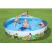BESTWAY Fill 'N Fun Dinosaurier Planschbecken, 244 x 46 cm 55001