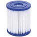 B-Ware!BESTWAY Power Steel Frame Pool 305x200x84 cm, Set mit Filterpumpe 5614A-ausgepackt!