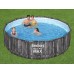 BESTWAY Steel Pro Max Frame Pool-Set 366 x 100 cm, mit Filterpumpe 5614X