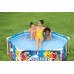 BESTWAY Steel Pro Splash-in-Shade Frame Pool mit Sonnenschutzdach 183 x 51 cm 5618T
