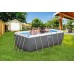 BESTWAY Power Steel Frame Pool-Set 412 x 201 x 122 cm, mit Filterpumpe 56456