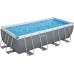 BESTWAY Steel Pro Max Frame Pool 488 x 244 x 122 cm, mit Sandfilteranlage 56671