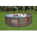 BESTWAY Steel Pro Max Frame Pool 366 x 100 cm, Komplett-Set mit Filterpumpe 56709