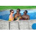 BESTWAY Power Steel Swim Vista Frame Pool 427 x 250 x 100 cm, mit Filterpumpe 56714