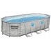 BESTWAY Power Steel Swim Vista Series Frame Pool 549 x 274 x 122 cm, mit Filterpumpe 56716