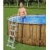 BESTWAY Power Steel Frame Pool Swim Vista Series 488 x 122 cm, mit Filterpumpe 56725