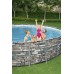 B-WARE BESTWAY Power Steel™ Frame Pool, 671 x 132 cm, Komplett-Set mit Filterpumpe 56889