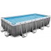 B-Ware!BESTWAY Power Steel Frame Pool 488x244x122cm, Set mit Filterpumpe 56996-ohne OV!