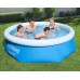 BESTWAY Fast Set Pool 244 x 66 cm, mit Filterpumpe 57268