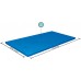 BESTWAY PE-Abdeckplane 304 x 205 cm, für eckige 300 x 201 cm Steel Pro Pools, blau 58106