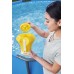 BESTWAY Flowclear Dosierschwimmer mit Thermometer 18,5 cm, gelb 58209