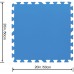 BESTWAY Flowclear Pool-Bodenschutzfliesen-Set, 9 Stück á 50 x 50 cm, blau 58220