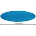 BESTWAY Solarabdeckplane 356 cm, für runde 366 cm Aufstellpools 58242
