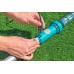 BESTWAY AquaSurge Poolpflege-Set mit akkubetriebenem Poolsauger, Kescher, Poolbürste 58831